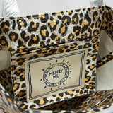 Micro Cosima Tote Leopard/Silver