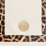 Classic Cosima Canvas Tote Off White/Leopard