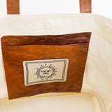Classic Cosima Tote Tobacco / Off White