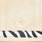 Mini Cosima Tote Champagne/Zebra