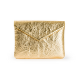 Large Cosima Envelope Clutch Gold