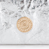 Large Cosima Envelope Clutch Silver