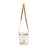 Cosima Crossbody White/Gold