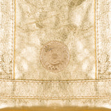 Mini Cosima Tote with Long Handles Gold