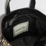 Mini Cosima Disco Tote Coal