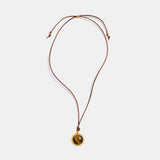 Cosima Tiger's Eye Sunburst Necklace