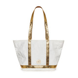 Classic Cosima Tote White/Gold