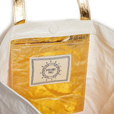 Classic Cosima Tote White/Gold