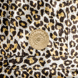 Micro Cosima Tote Metallic Leopard