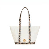 Classic Cosima Tote Off White / Leopard