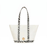 Classic Cosima Tote Off White / Zebra