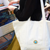 Classic Cosima Sunburst Tote White