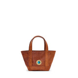 Micro Cosima Sunburst Tote Tobacco