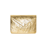 Cosima Envelope Clutch Gold