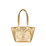 Mini Cosima Tote with Long Handles Gold