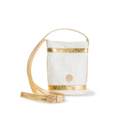 Cosima Crossbody White/Gold