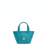 Micro Cosima Tote Turquoise