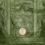 Classic Cosima Tote Emerald coin detail