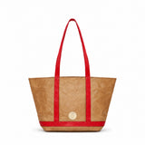 Classic Cosima Tote Latte/Rouge