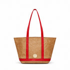 Classic Cosima Tote Latte/Rouge