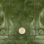 Maxi Cosima Tote Emerald coin detail