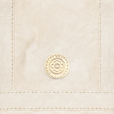 Micro Cosima Tote Champagne coin detail