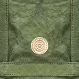 Micro Cosima Tote Emerald coin detail