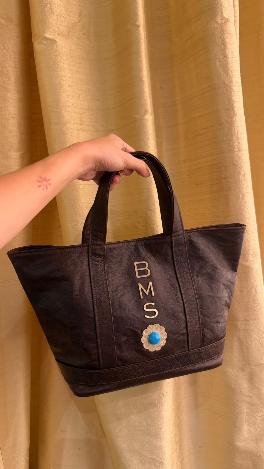 Mini Cosima Tote Chocolate