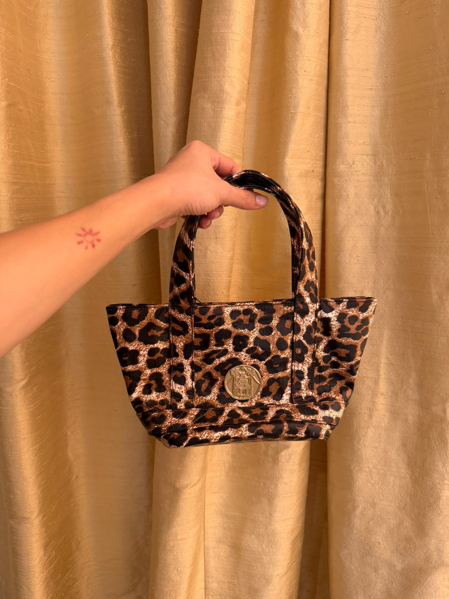 Micro Cosima Tote Leopard