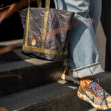 Classic Cosima Tote Smoke / Chartreuse