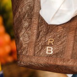 Classic Cosima Tote Chocolate