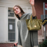Classic Cosima Tote Tobacco / Off White